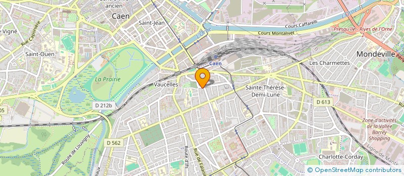 localisation de l'entreprise MECENES DE NORMANDIE à CAEN