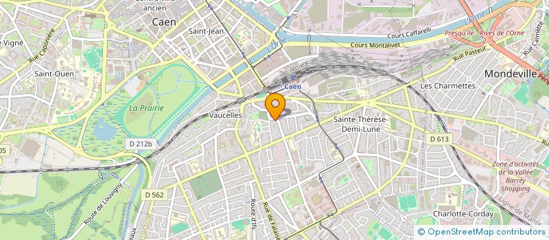 localisation de l'entreprise MECENES DE NORMANDIE à CAEN