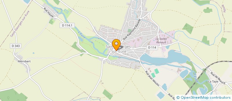 localisation de l'entreprise MECH'EN LOOK à SAINT-GEORGES-SUR-EURE