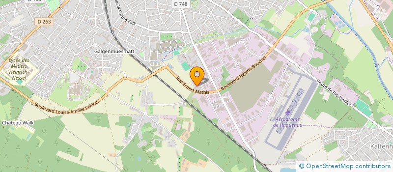localisation de l'entreprise MECHADOLL FINANCES à HAGUENAU
