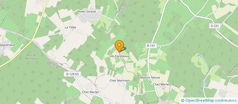 localisation de l'entreprise MECHAIN  ECOYEUX