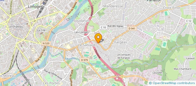 localisation de l'entreprise MECHAIN à PANAZOL