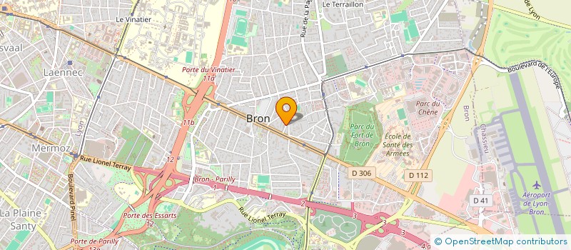 localisation de l'entreprise MECHAIN SYSTEM M.SYS  BRON