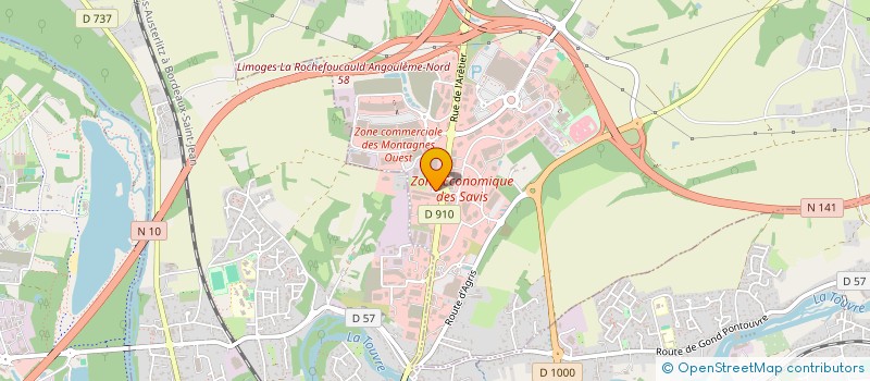 localisation de l'entreprise MECHANICS  CHAMPNIERS