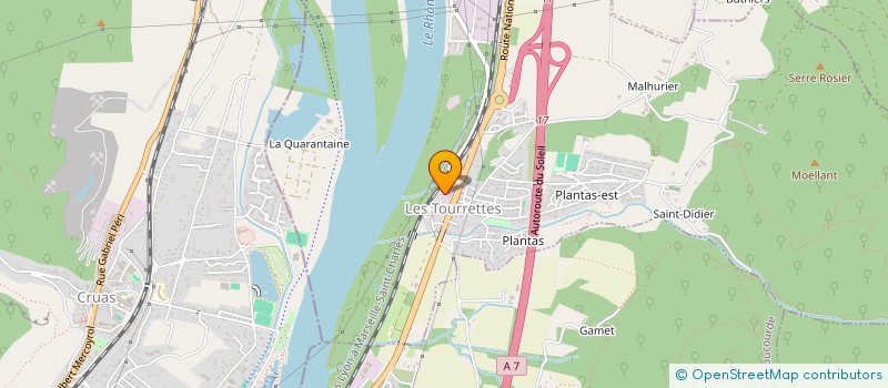 localisation de l'entreprise MECHANICS MACHINES TRADING COMPANY  LES TOURRETTES