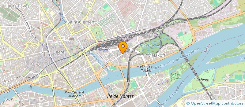 localisation de l'entreprise MECHANTE MUSIC  NANTES