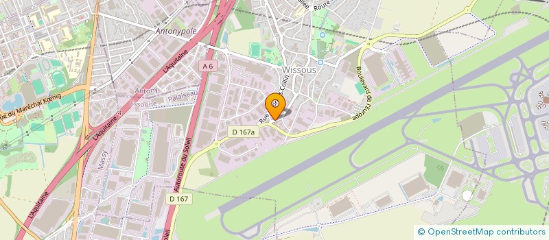 localisation de l'entreprise MECHET à WISSOUS