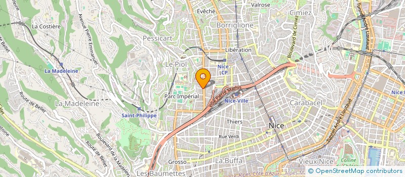 localisation de l'entreprise MECHOUI COMME AU BLED à NICE