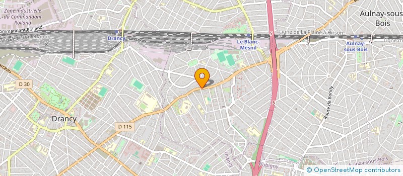localisation de l'entreprise MECHOUK LARBI à LE BLANC-MESNIL