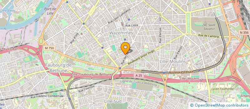 localisation de l'entreprise MECHWIALEP à LILLE