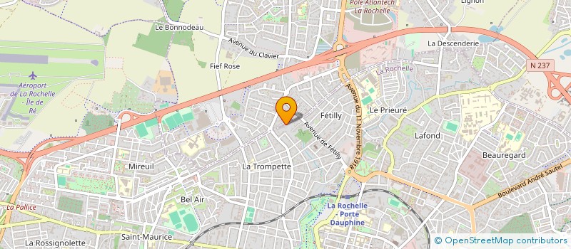 localisation de l'entreprise MECI  LAGORD