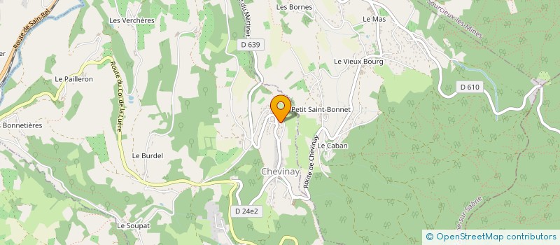 localisation de l'entreprise MECKA  CHEVINAY