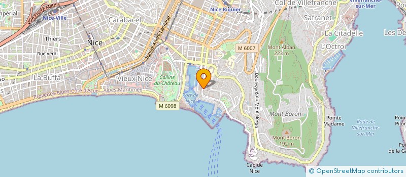 localisation de l'entreprise MECKELTOWN 8022 à NICE