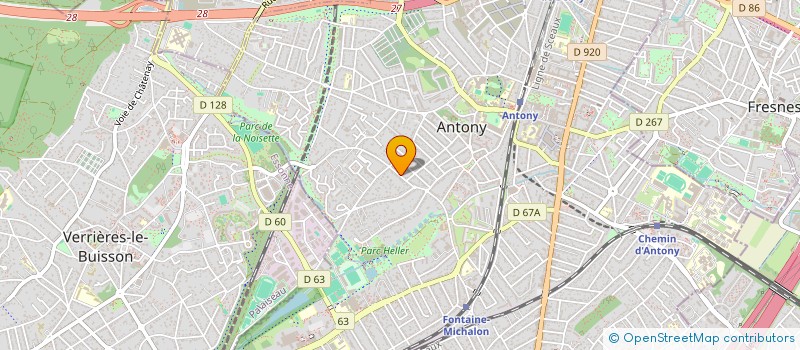 localisation de l'entreprise MECLEMARCO à ANTONY