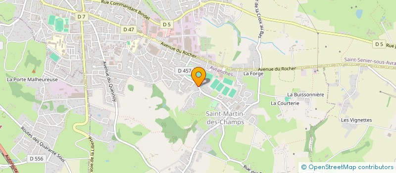 localisation de l'entreprise MECLOMAJU  AVRANCHES