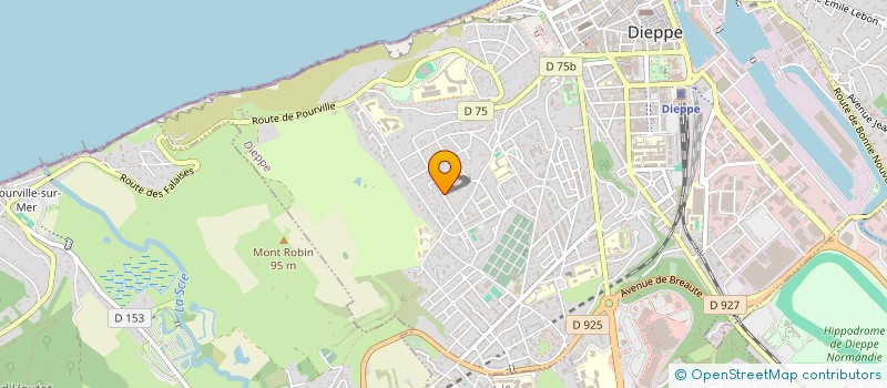 localisation de l'entreprise MECM  DIEPPE