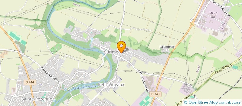 localisation de l'entreprise MECMI à NIORT