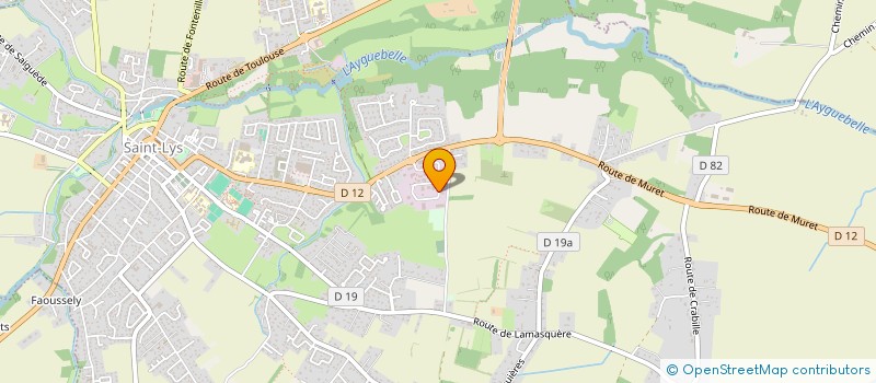 localisation de l'entreprise MECOBAT  SAINT-LYS