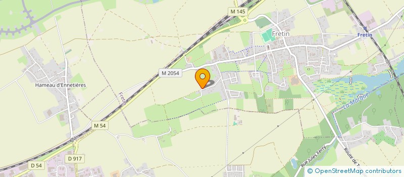 localisation de l'entreprise MECOLIE à FRETIN