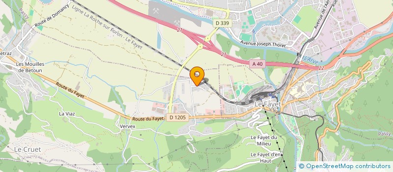 localisation de l'entreprise MECOTEC à DOMANCY
