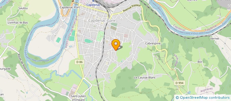 localisation de l'entreprise MECOTECH à CAPDENAC-GARE