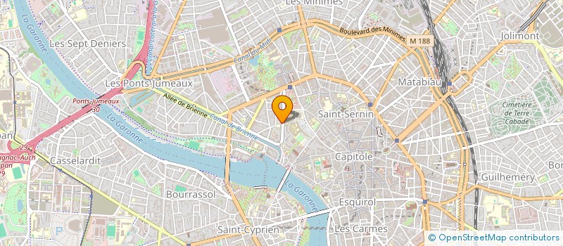localisation de l'entreprise MECS AIR à TOULOUSE