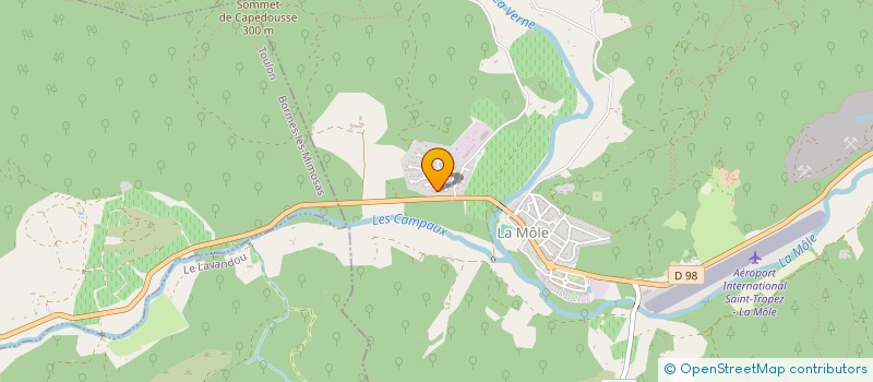 localisation de l'entreprise MECS CAPITAL  LA MOLE