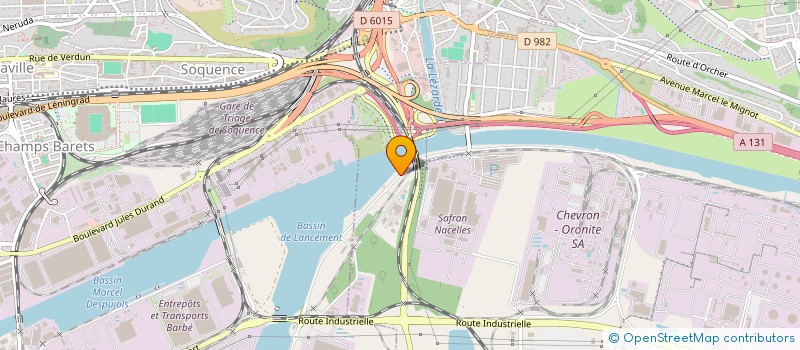 localisation de l'entreprise MECSSENS - MISE EN COMMUN DES SERVICES SUPPORTS EN SEINE  GONFREVILLE L ORCHER