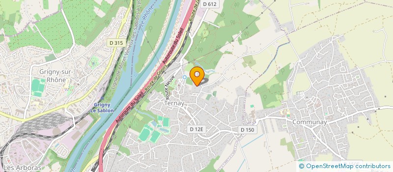 localisation de l'entreprise MECTVA  TERNAY