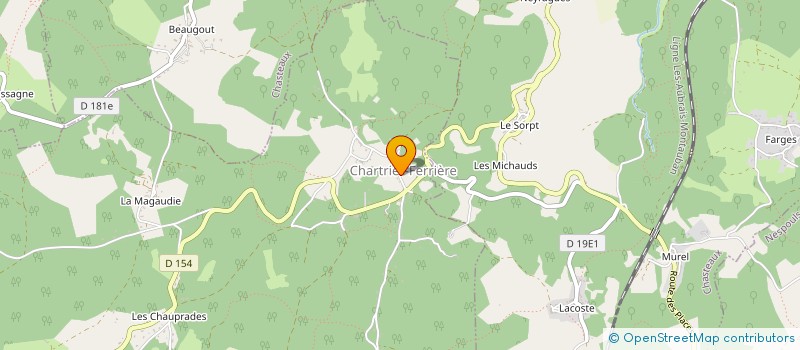 localisation de l'entreprise MECVA IMMOBILIERE à SAINT-CERNIN-DE-LARCHE