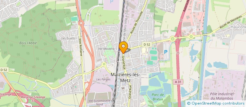 localisation de l'entreprise MED  MAIZIERES-LES-METZ