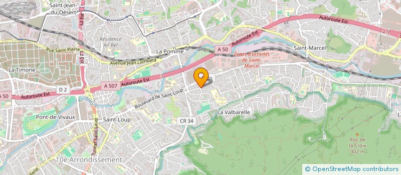 localisation de l'entreprise MED à MARSEILLE