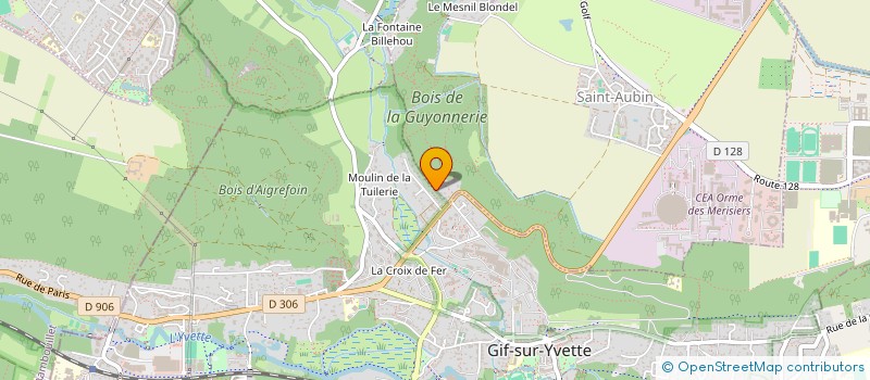 localisation de l'entreprise MED-A2D2 à SAINT-AUBIN