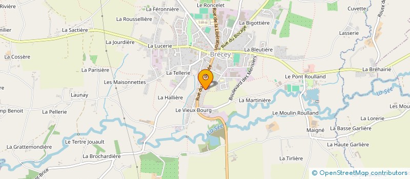 localisation de l'entreprise MED-AIDE à BRECEY