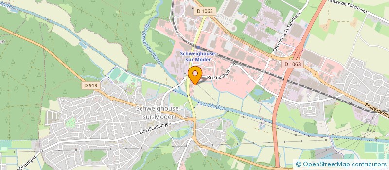 localisation de l'entreprise MED'AIR à SCHWEIGHOUSE-SUR-MODER