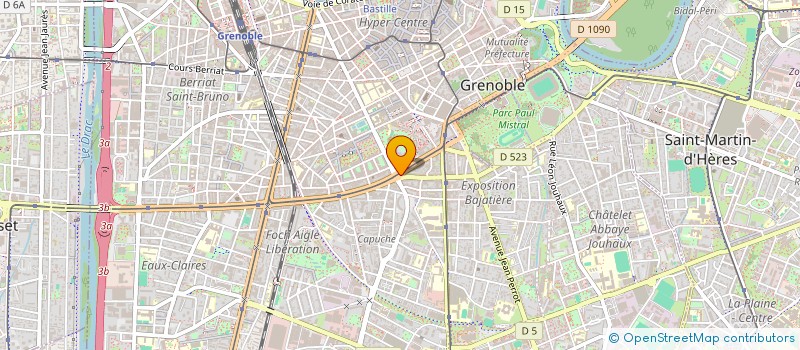 localisation de l'entreprise MED'ART à GRENOBLE