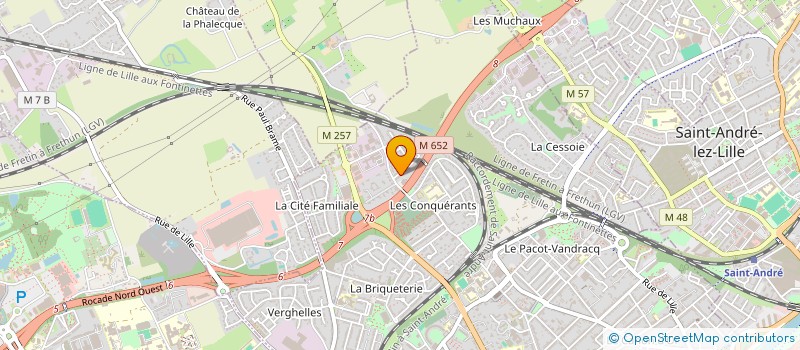 localisation de l'entreprise MED ART NORD PAS DE CALAIS à LAMBERSART