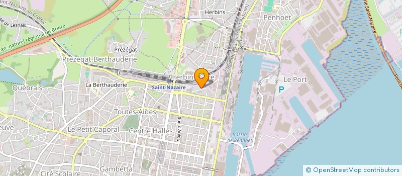 localisation de l'entreprise MED AUTO CLASSIC  SAINT-NAZAIRE