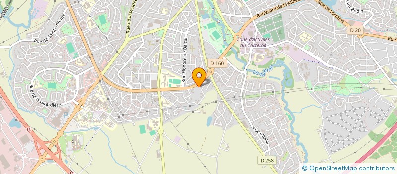 localisation de l'entreprise MED CONSTRUCTION  CHOLET
