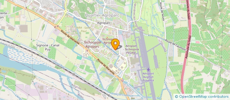 localisation de l'entreprise MED CONSTRUCTIONS  AVIGNON