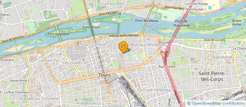 localisation de l'entreprise MED CONSULTING  TOURS