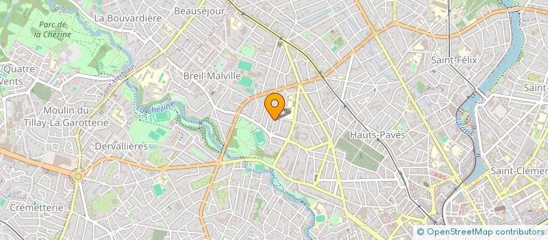 localisation de l'entreprise MED CORNER  NANTES