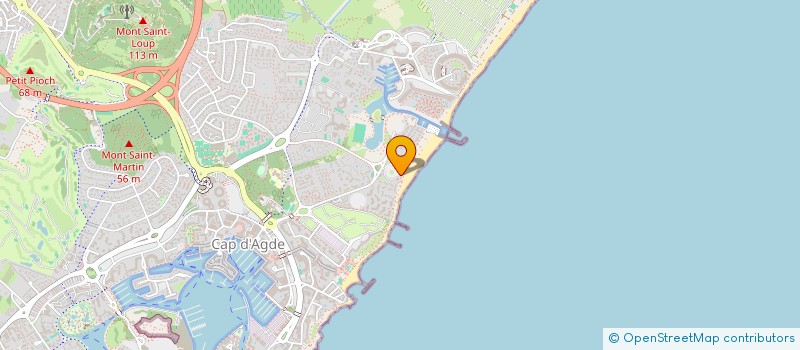 localisation de l'entreprise MED'EAT  AGDE