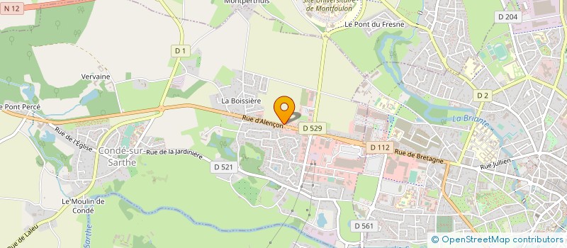 localisation de l'entreprise MED ECO à CONDE-SUR-SARTHE