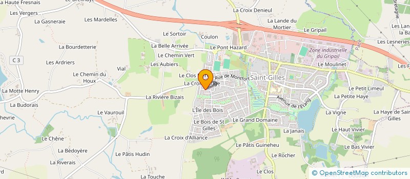 localisation de l'entreprise MED-EN à SAINT-GILLES