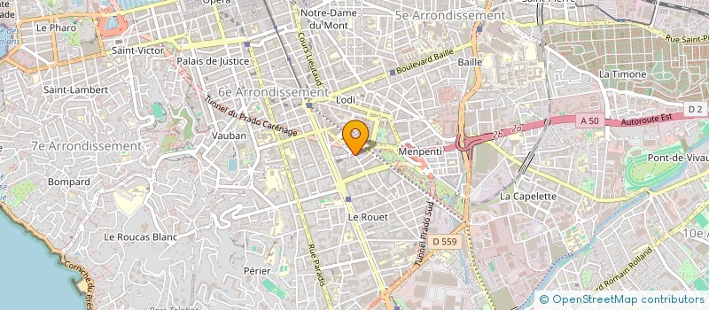 localisation de l'entreprise MED ETANCHE à MARSEILLE