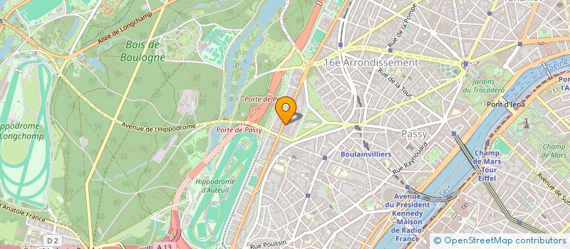 localisation de l'entreprise MED FISCHING à PARIS
