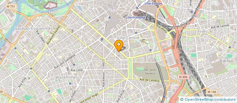 localisation de l'entreprise MED GE LIBERTE à LILLE