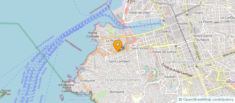 localisation de l'entreprise MED HEM à MARSEILLE