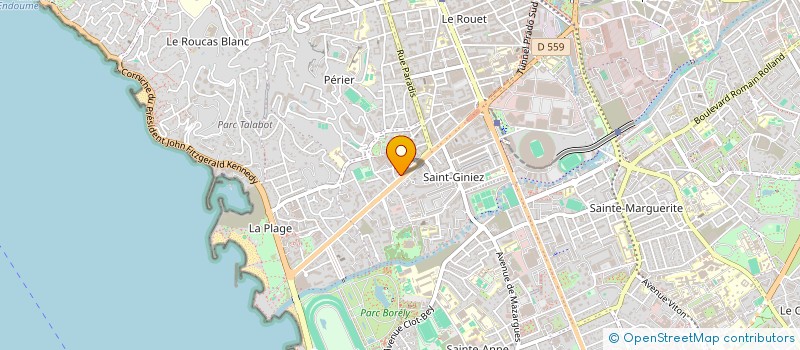 localisation de l'entreprise MED-I-VET à MARSEILLE